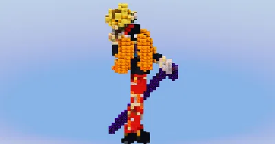 Brook from One Piece — Minecraft Build by LeonisBuilds
