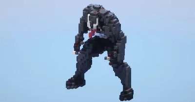 Venom Small‎ — Minecraft Build by LeonisBuilds