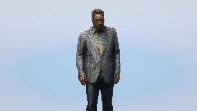 Gustavo Fring from Breaking Bad — Minecraft Build by LeonisBuilds
