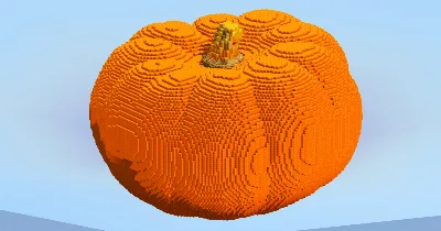 Pumpkin — Minecraft Build by LeonisBuilds