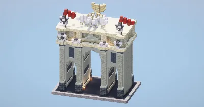 Sandstone Arch — Minecraft Build by LeonisBuilds
