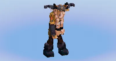 Ruffnut from How To Train Your Dragon — Minecraft Build by LeonisBuilds