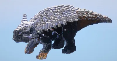 Ankylosaurus‎ — Minecraft Build by LeonisBuilds