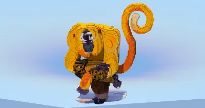 Master Monkey — Minecraft Build by LeonisBuilds