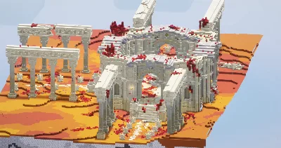 Cursed temple ruins — Minecraft Build by LeonisBuilds