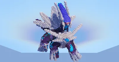 Dialga — Minecraft Build by LeonisBuilds