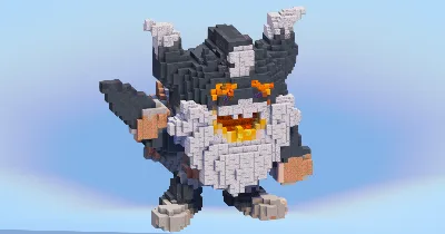 Perrserker from Pokemon — Minecraft Build by LeonisBuilds