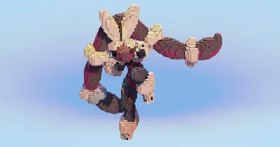 Mega Lopunny — Minecraft Build by LeonisBuilds