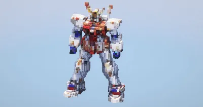 Gundam from Gundam — Minecraft Build by LeonisBuilds