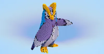 Prinplup — Minecraft Build by LeonisBuilds