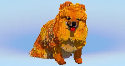 Pomeranian — Minecraft Build by LeonisBuilds