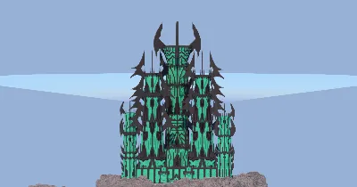 Dark Copper Fantasy Castle 400x400 Blocks Fully Built Custom Map — Minecraft Build by LeonisBuilds