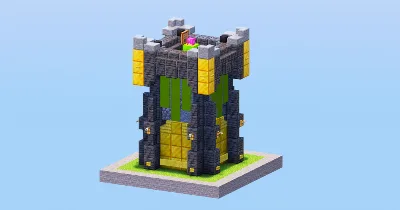 Clash of Clans Archer Tower Level 14 — Minecraft Build by LeonisBuilds