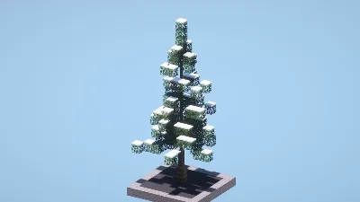 Custom Spruce Trees Pack — Minecraft Build by LeonisBuilds