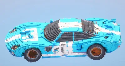 Ford GT40 — Minecraft Build by LeonisBuilds