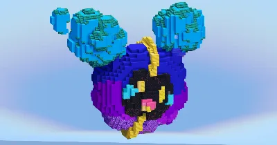 Cosmog from Pokemon — Minecraft Build by LeonisBuilds