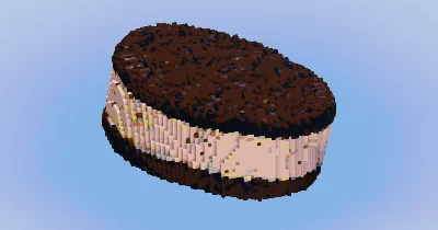 Oreo Icecream — Minecraft Build by LeonisBuilds