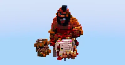 Hog Rider from Clash of Clans — Minecraft Build by LeonisBuilds