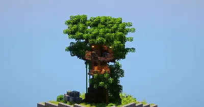 Jungle Treehouse — Minecraft Build by LeonisBuilds