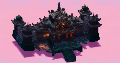 Asian Temple — Minecraft Build by EasternRealms