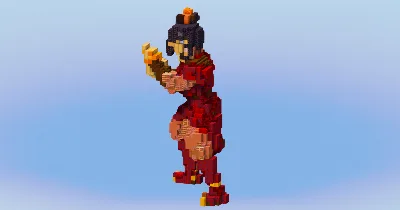 Azula from Avatar The Last Airbender — Minecraft Build by LeonisBuilds