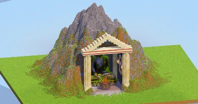 Mountain Temple — Minecraft Build by LeonisBuilds