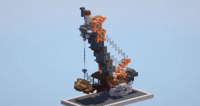 Small Crane — Minecraft Build by LeonisBuilds