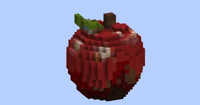 Red Apple — Minecraft Build by LeonisBuilds