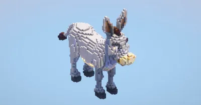 Donkey‎ — Minecraft Build by LeonisBuilds