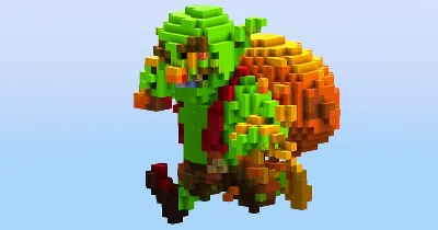 Goblin from Clash of Clans — Minecraft Build by LeonisBuilds