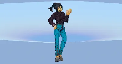 Maki Zenin — Minecraft Build by LeonisBuilds