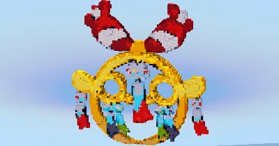 Mega Chimecho — Minecraft Build by LeonisBuilds