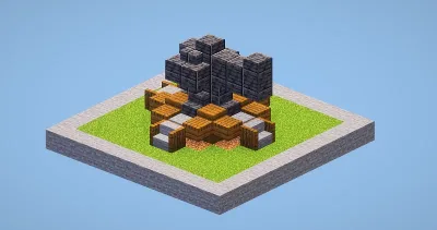 Clash of Clans Cannon Level 3 — Minecraft Build by LeonisBuilds