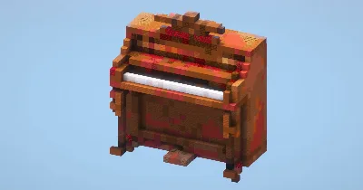 Piano Small — Minecraft Build by LeonisBuilds