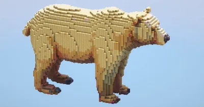 Bear — Minecraft Build by LeonisBuilds