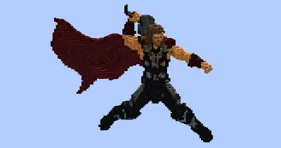 Thor — Minecraft Build by LeonisBuilds