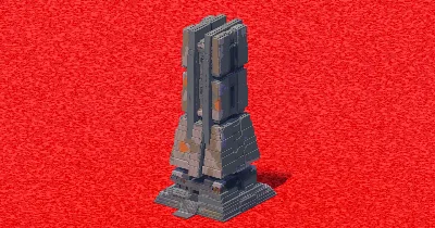 Brutalist Stone Tower — Minecraft Build by ImpossibleBuilds