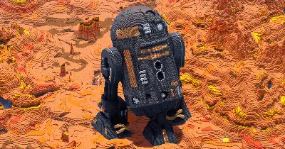 R2-Q5 — Minecraft Build by StarWarsCreations