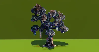 Pale Oak Tree — Minecraft Build by VerdantBuilds