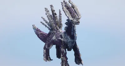 Dialga — Minecraft Build by LeonisBuilds