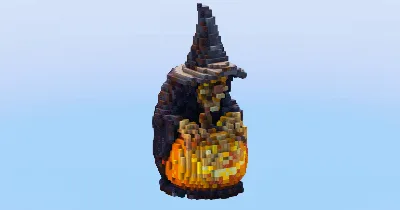 Scary Witch — Minecraft Build by LeonisBuilds