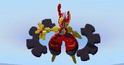 Mega Magearna — Minecraft Build by LeonisBuilds