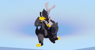 Urshifu Single Strike — Minecraft Build by LeonisBuilds