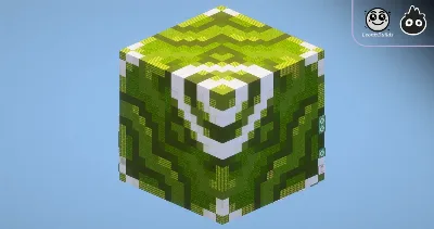 Green Glazed Terracotta — Minecraft Build by MellowHat