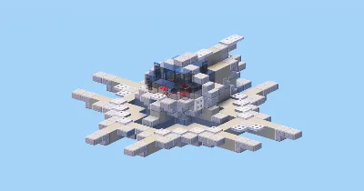 UFO — Minecraft Build by LeonisBuilds