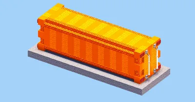 Orange Container — Minecraft Build by LeonisBuilds