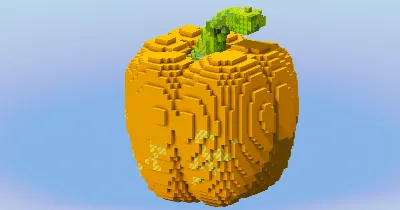 Yellow Bellpepper Vegetable — Minecraft Build by LeonisBuilds