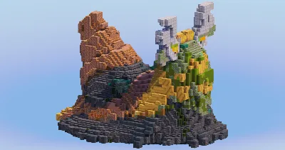Wochien from Pokemon — Minecraft Build by LeonisBuilds