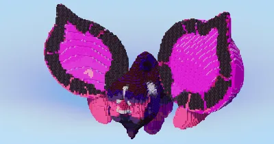 Pecharunt — Minecraft Build by LeonisBuilds