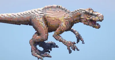 Raptor — Minecraft Build by LeonisBuilds